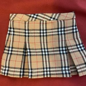 Plaid Doll Skirt